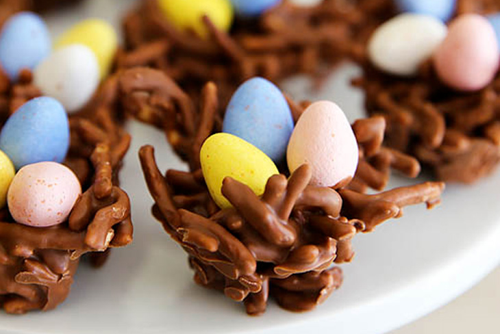 BIRD'S NESTS! EASY & SWEET! JUST IN TIME FOR EASTER